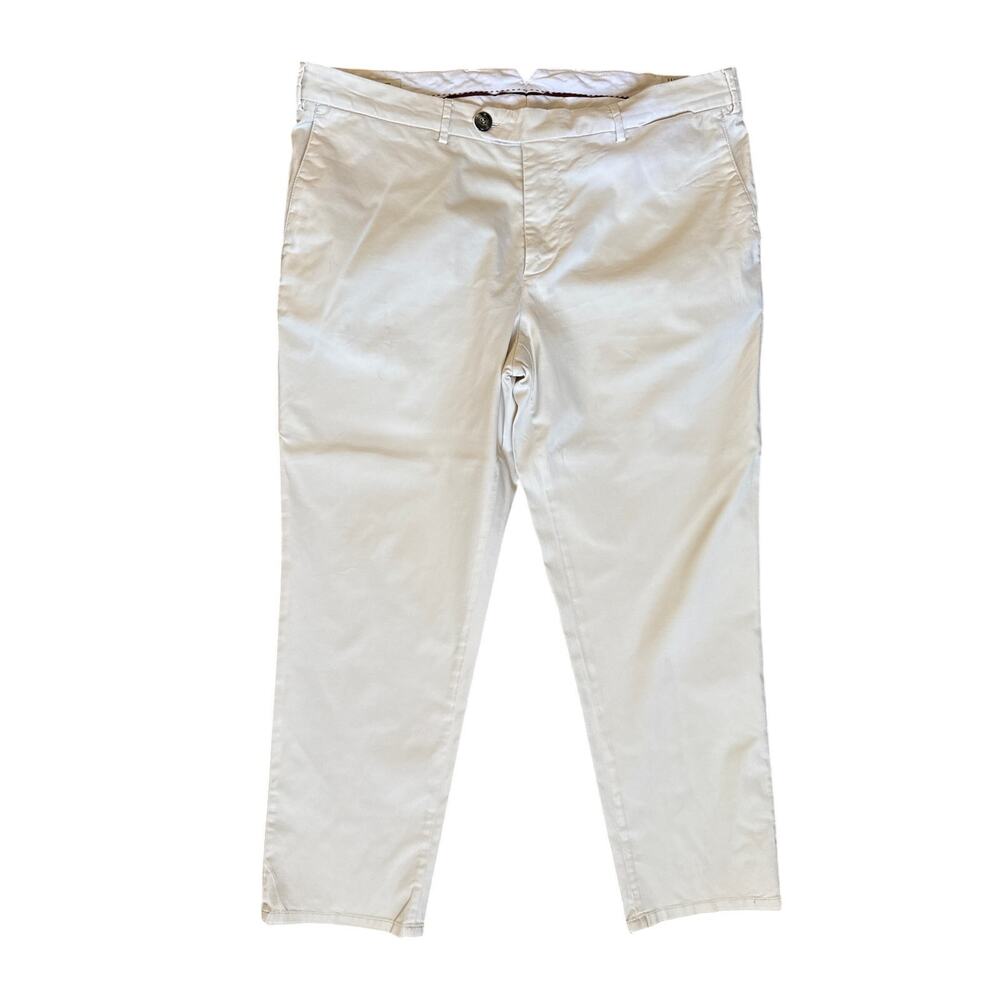 Brunello Cucinelli Cream Chinos Pants Size IT 54 / US 39"